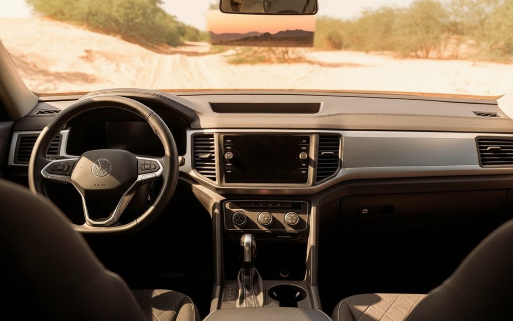 Volkswagen Teramont 2022 dashboard and infotainment