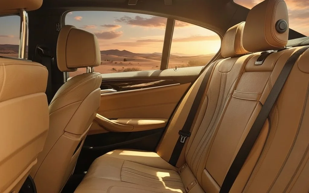 Bmw 520 2021 leather seats and cabin