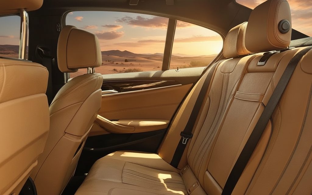 Bmw 520 2021 leather seats and cabin