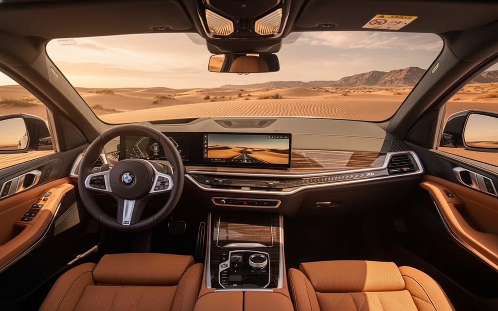 Bmw X5 2025 dashboard and infotainment