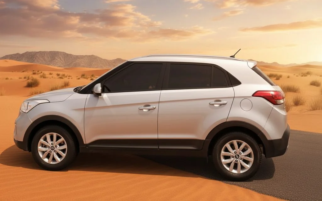 Hyundai Creta 2020 Silver side profile