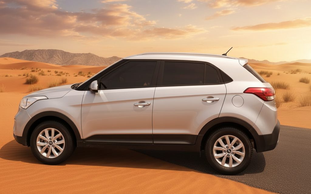Hyundai Creta 2020 Silver side profile