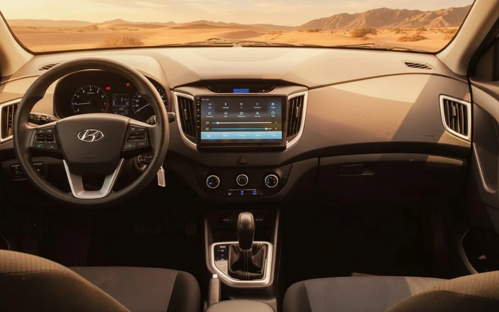 Hyundai Creta 2020 interior view showing trim
