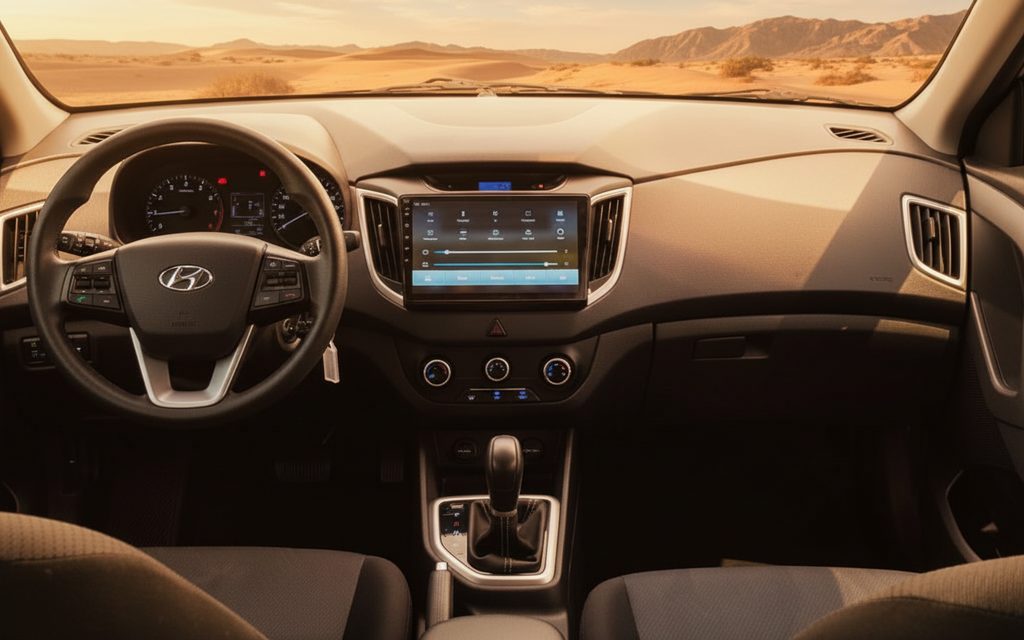 Hyundai Creta 2020 interior view showing trim