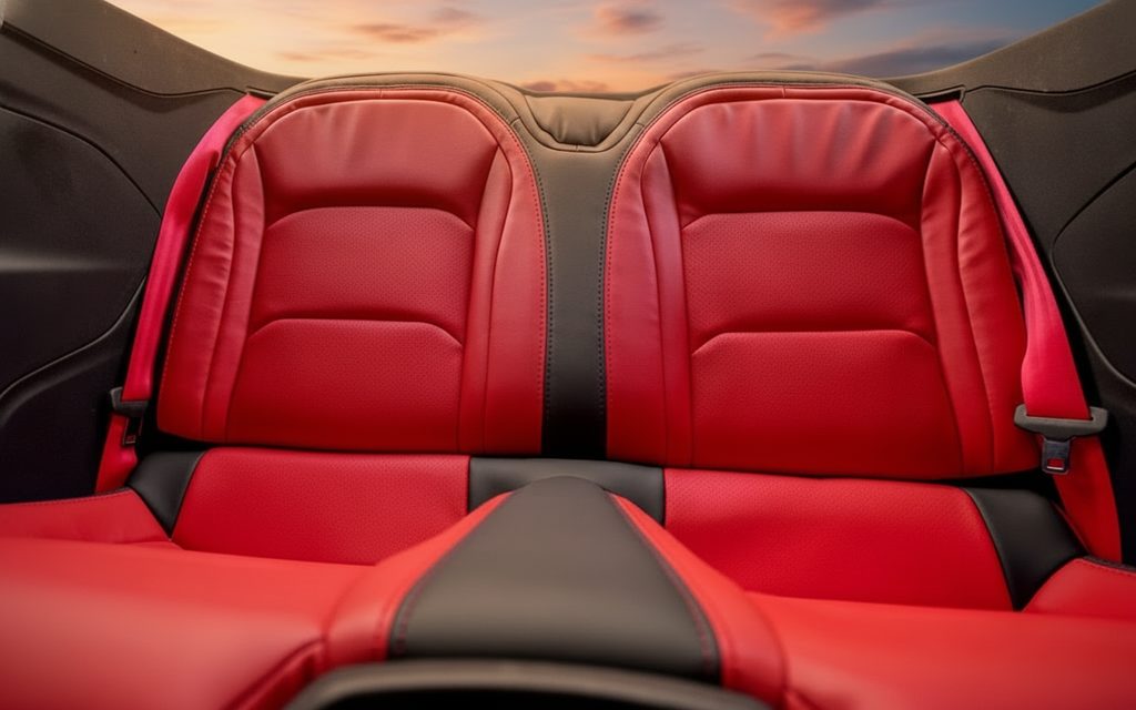 Chevrolet Camaro 2025 leather seats and cabin
