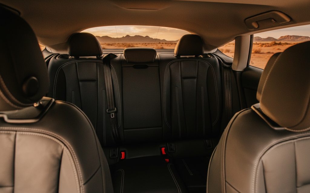Audi A5 2022 interior view showing trim