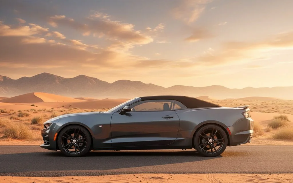 Chevrolet Camaro 2021 Grey side profile