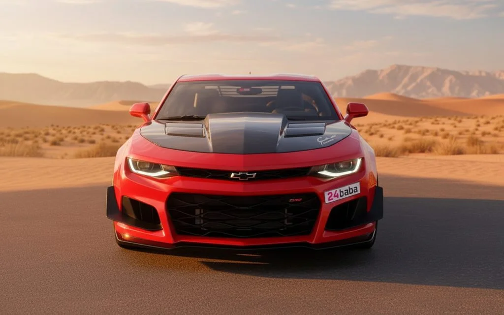 Chevrolet Camaro 2020 Red front view with headlights