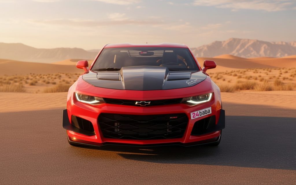 Chevrolet Camaro 2020 Red front view with headlights