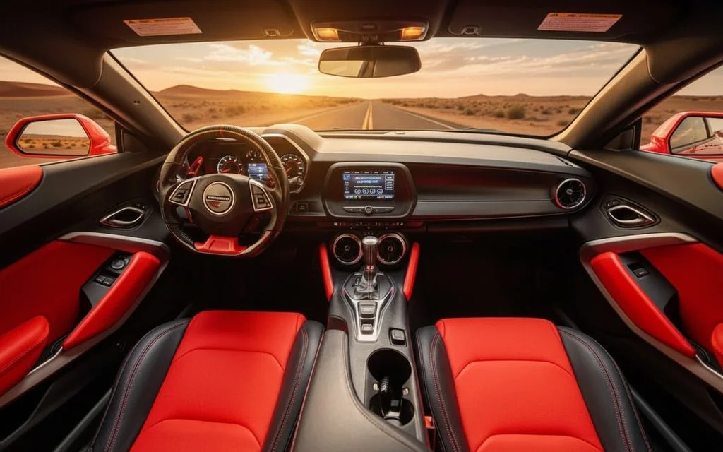 Chevrolet Camaro 2020 dashboard and infotainment