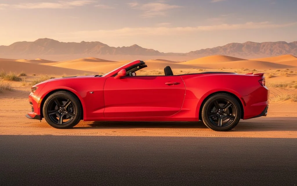 Chevrolet Camaro 2025 Red side profile