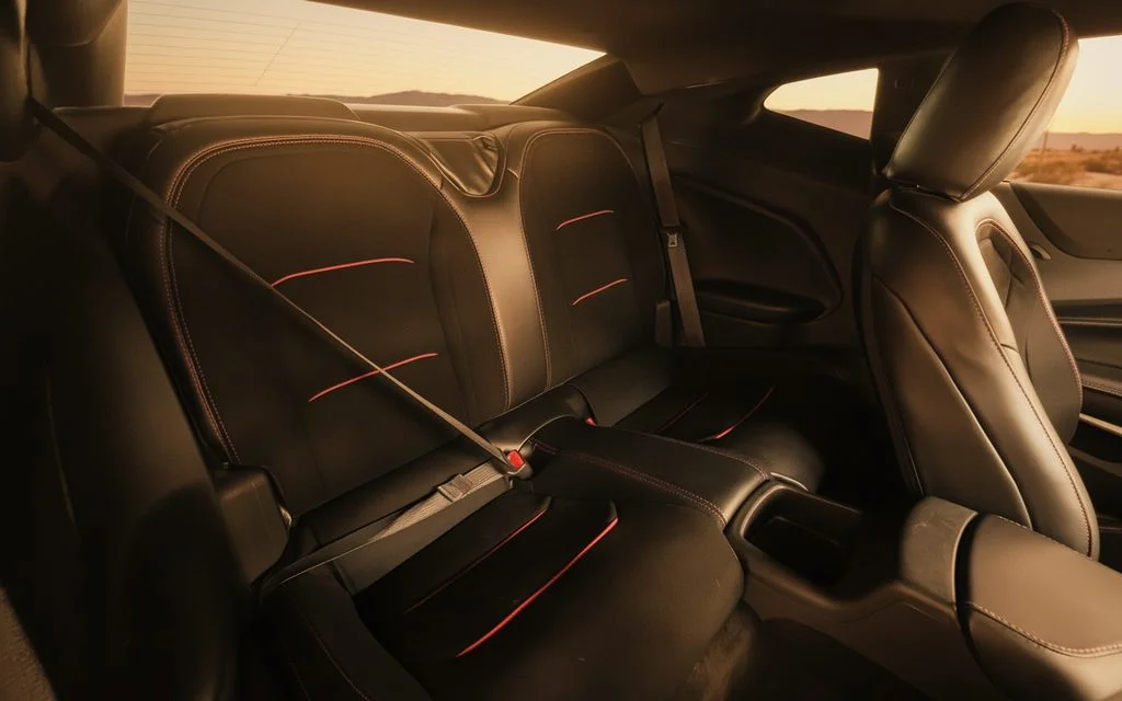 Chevrolet Camaro 2021 leather seats and cabin