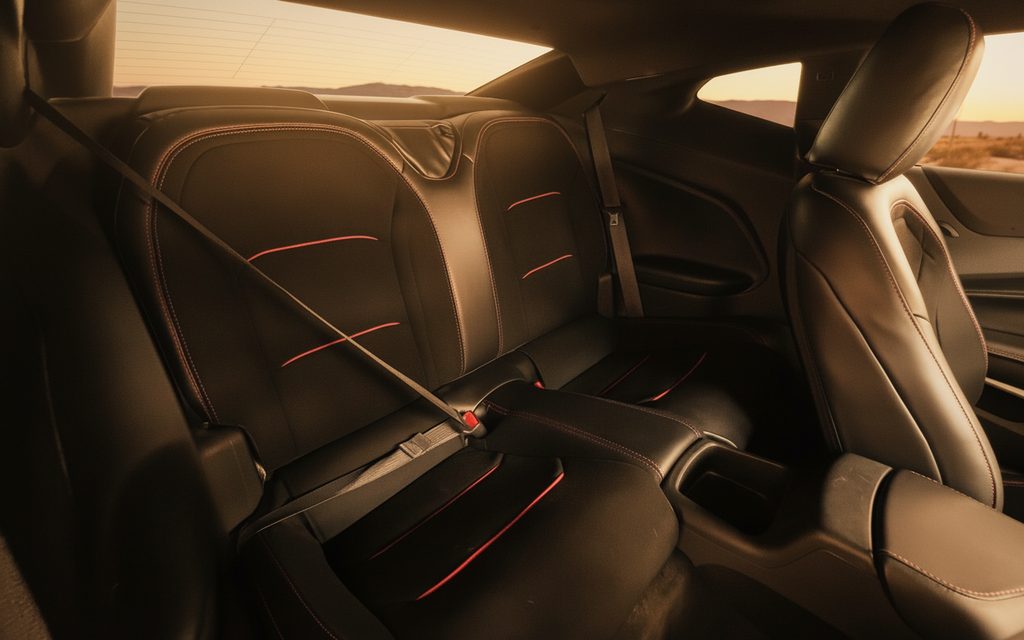 Chevrolet Camaro 2021 leather seats and cabin