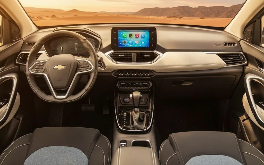 Chevrolet Captiva 2023 interior view showing trim