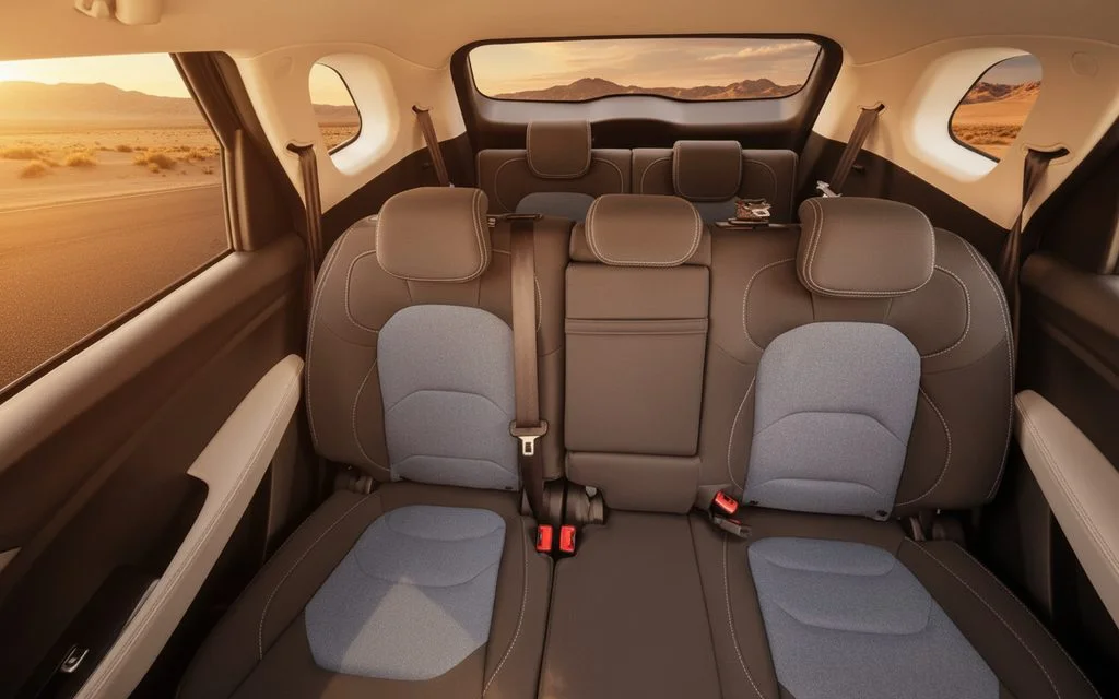 Chevrolet Captiva 2024 leather seats and cabin