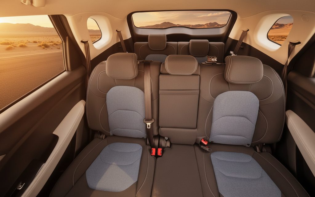 Chevrolet Captiva 2024 leather seats and cabin