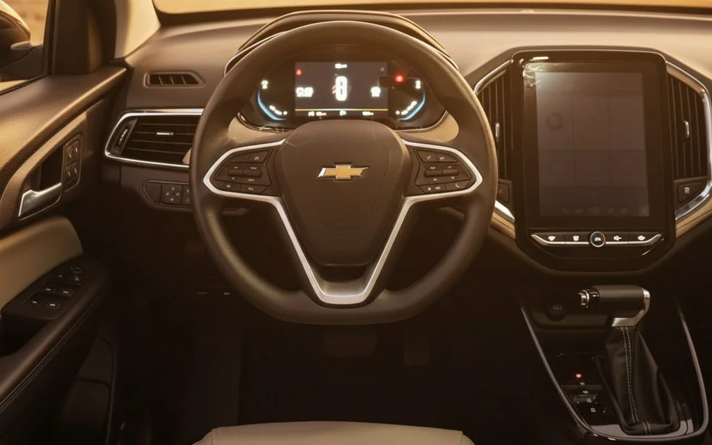Chevrolet Captiva 2025 interior view showing trim