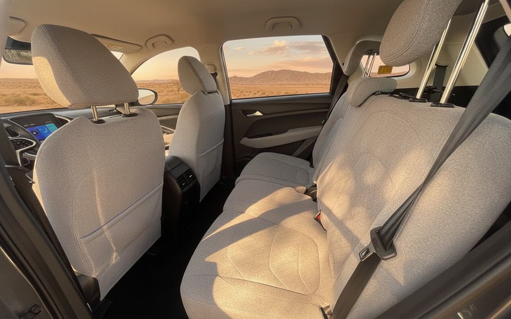 Chevrolet Captiva 2024 leather seats and cabin