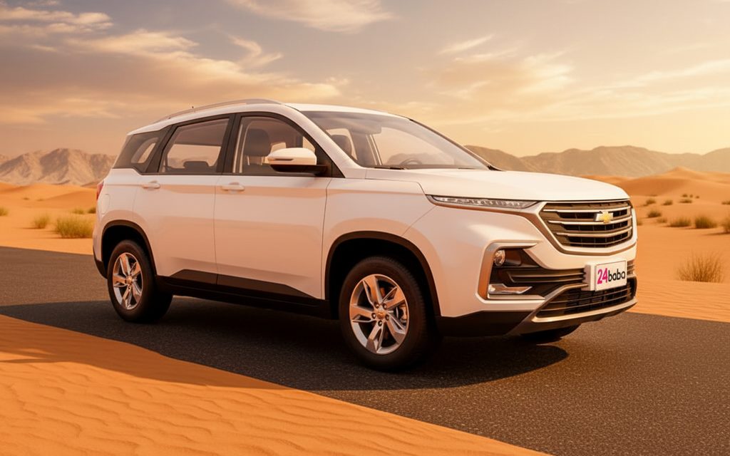 Chevrolet Captiva 2022 White side profile