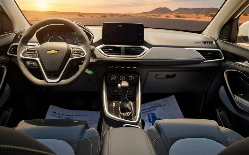 Chevrolet Captiva 2022 dashboard and infotainment