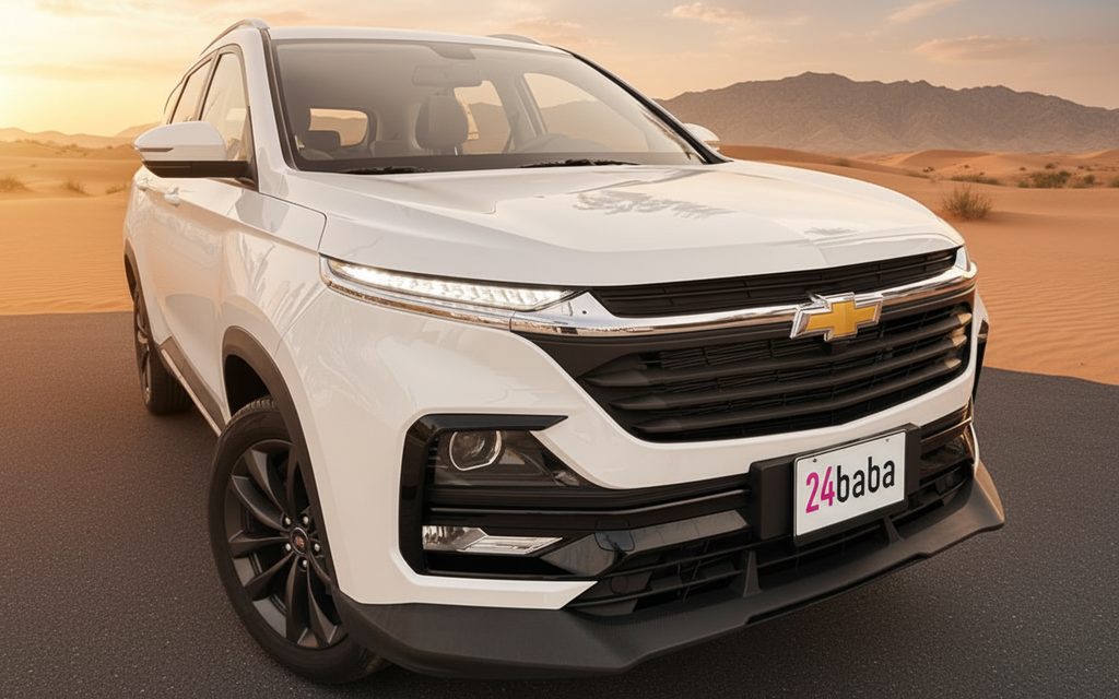 Chevrolet Captiva 2025 White front view with headlights