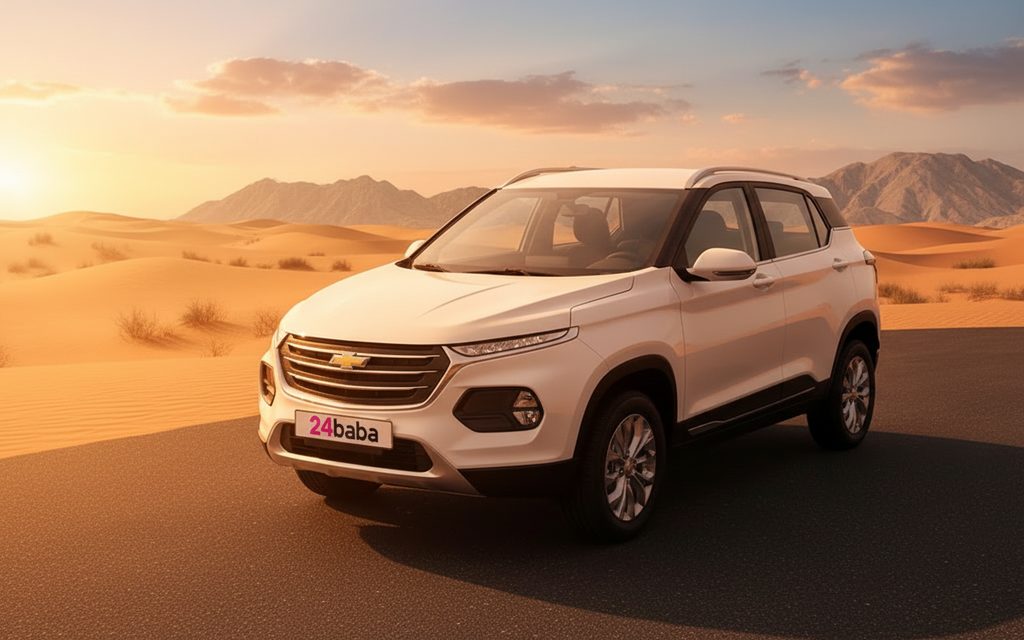 Chevrolet Groove 2023 White front view with headlights