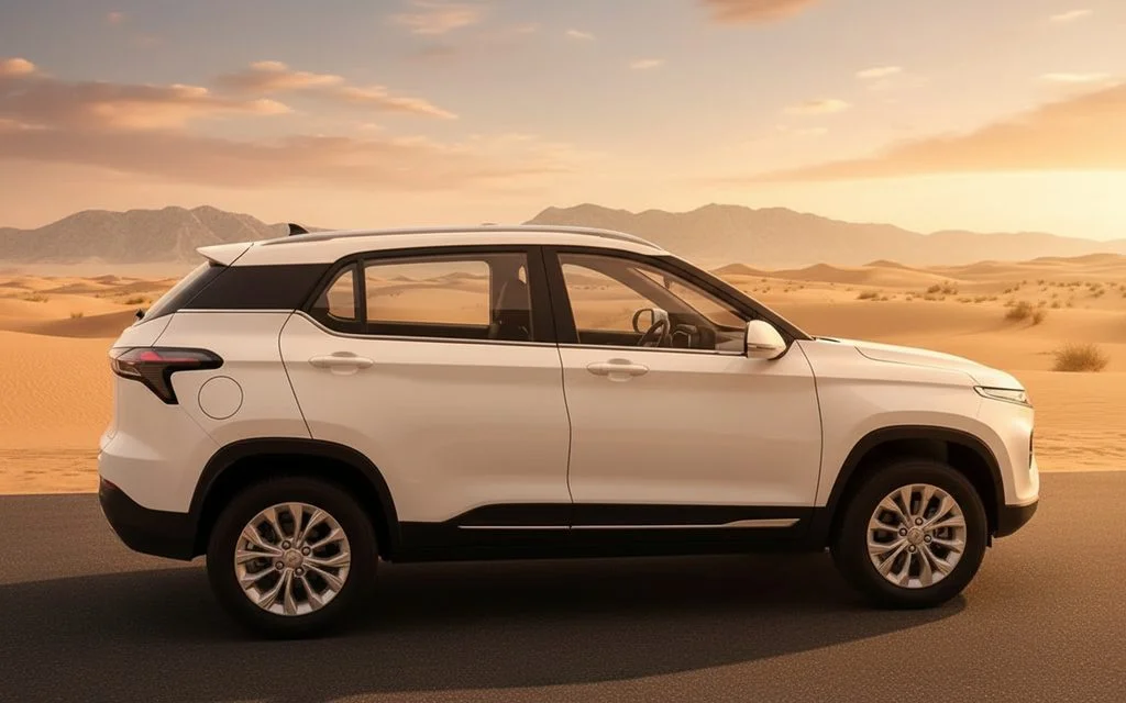 Chevrolet Groove 2023 White side profile