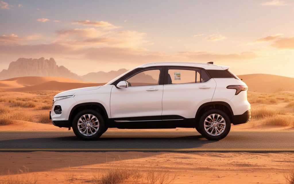 Chevrolet Groove 2024 White side profile