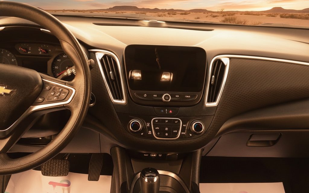 Chevrolet Malibu 2020 interior view showing trim