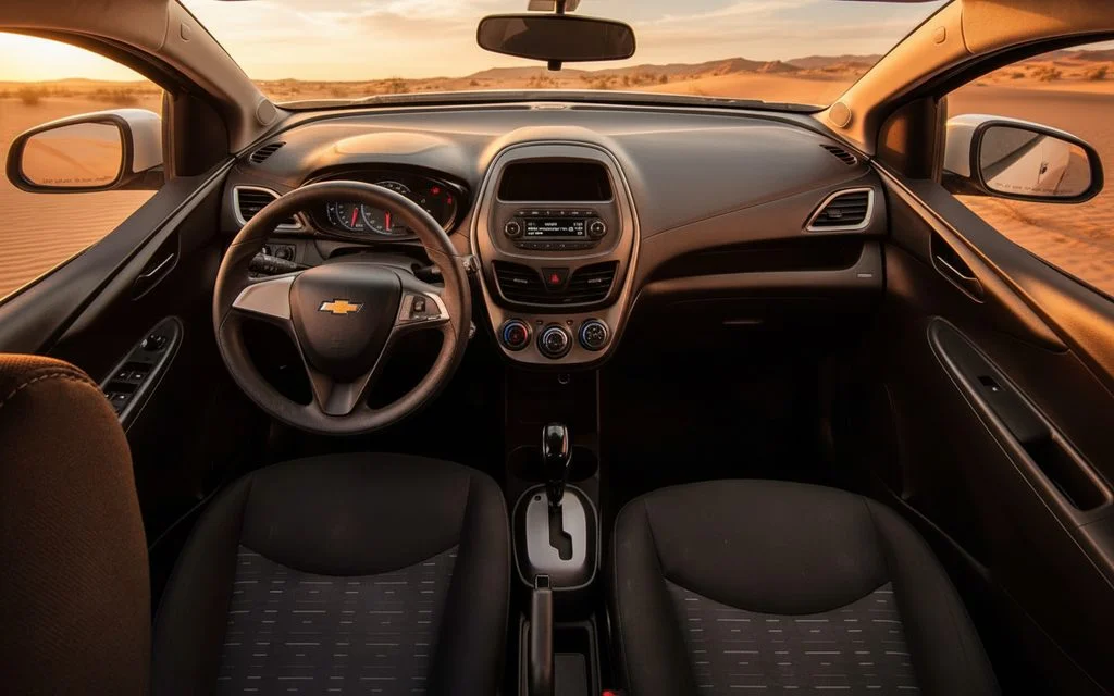 Chevrolet Spark 2020 interior view showing trim