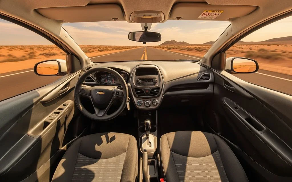 Chevrolet Spark 2025 interior view showing trim