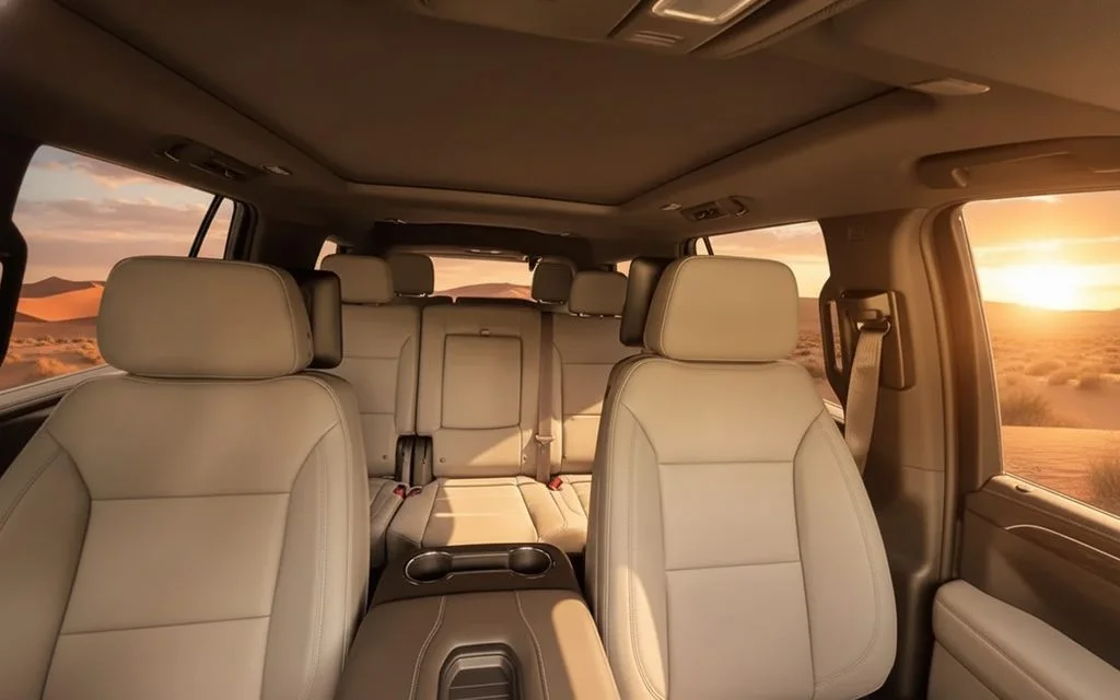 Chevrolet Tahoe 2022 leather seats and cabin