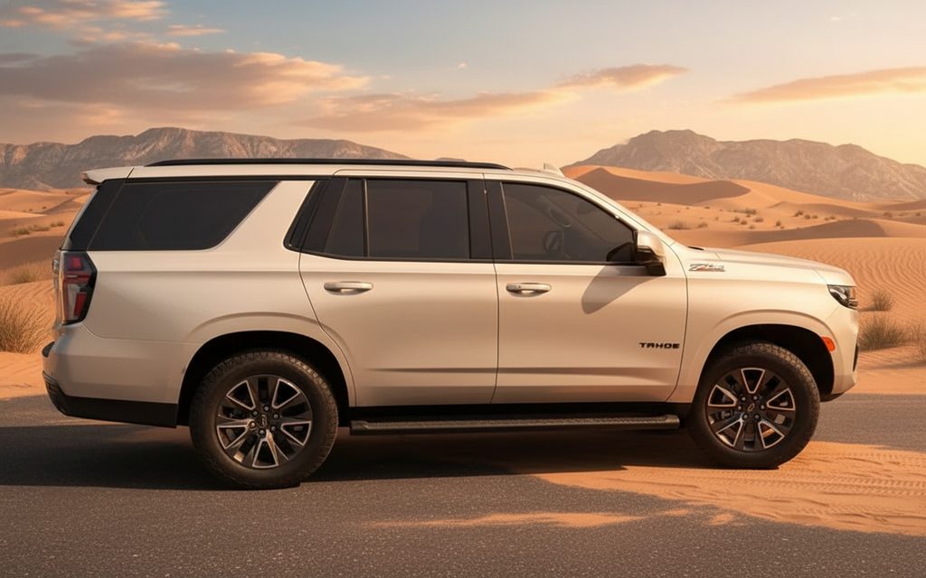 Chevrolet Tahoe 2022 Beige side profile