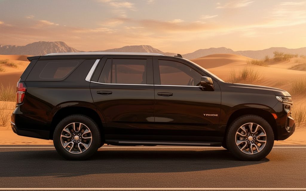 Chevrolet Tahoe 2023 Black side profile