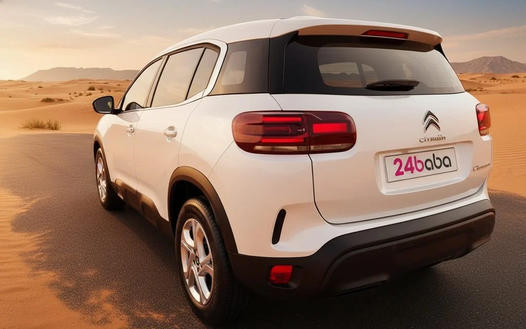 Citroen C5 2023 White side profile