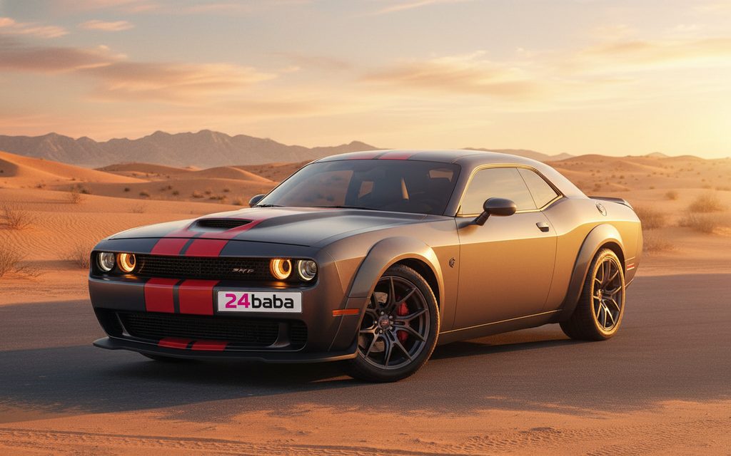 Dodge Challenger 2025 alloy wheel close up