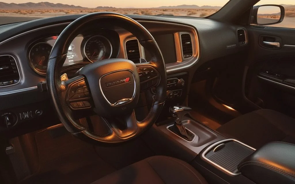 Dodge Charger 2021 dashboard and infotainment