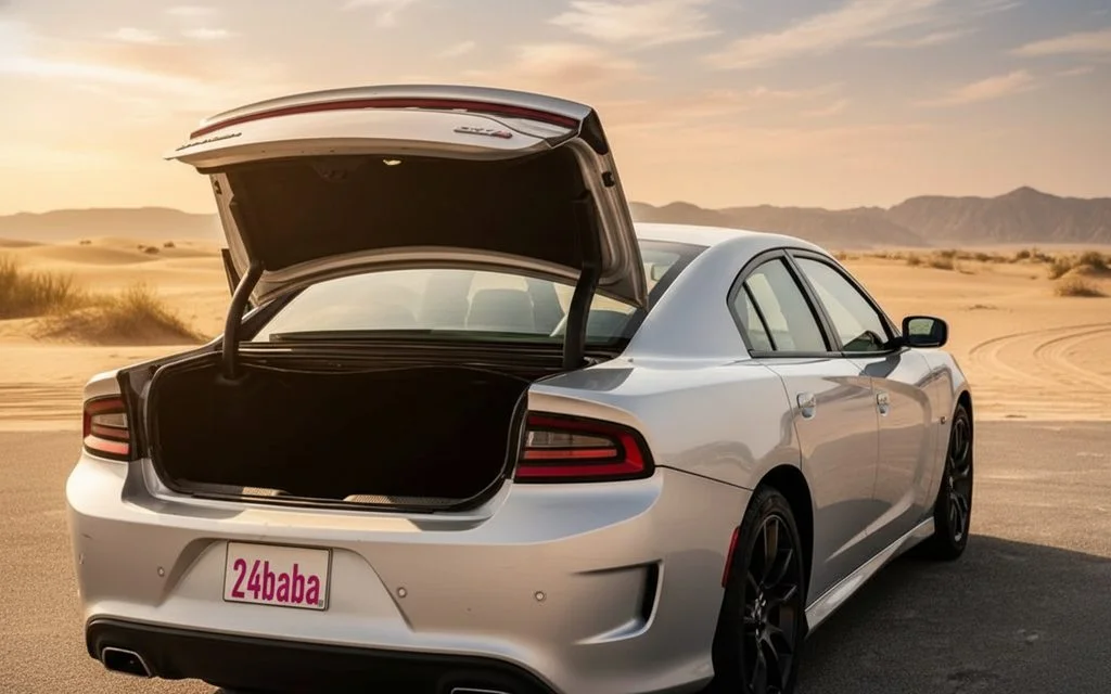 Dodge Charger 2025 Silver parked outdoor scene