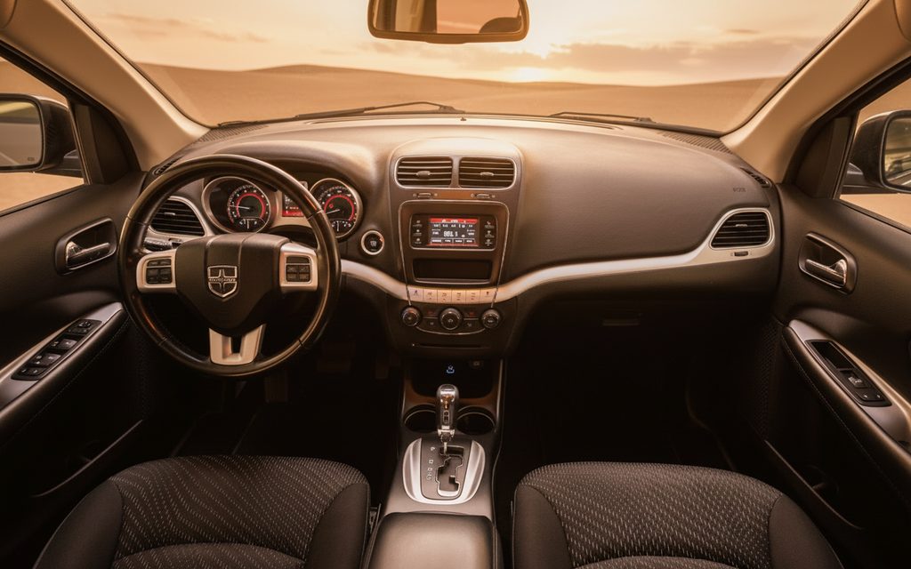 Dodge Journey 2025 interior view showing trim