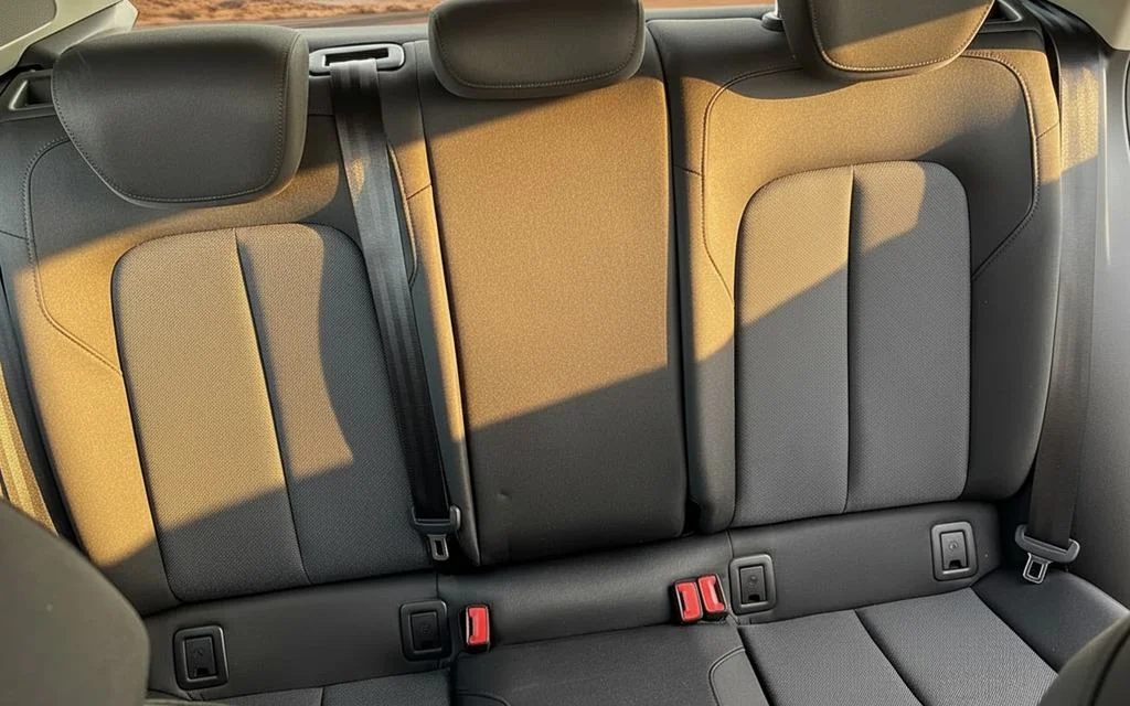 Audi Q2 2024 leather seats and cabin