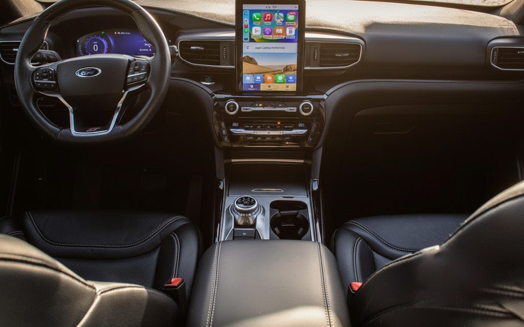 Ford Explorer 2021 dashboard and infotainment