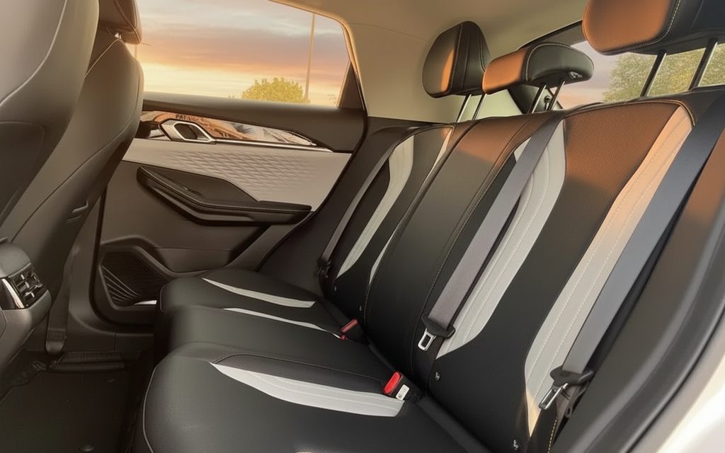 Geely Coolray 2024 leather seats and cabin