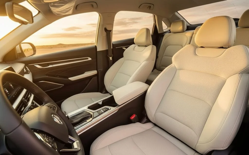 Geely Emgrand 2025 leather seats and cabin