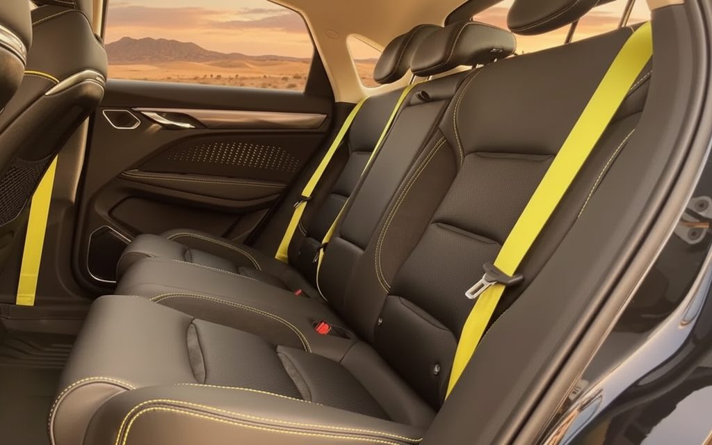 Geely Tugella 2025 leather seats and cabin