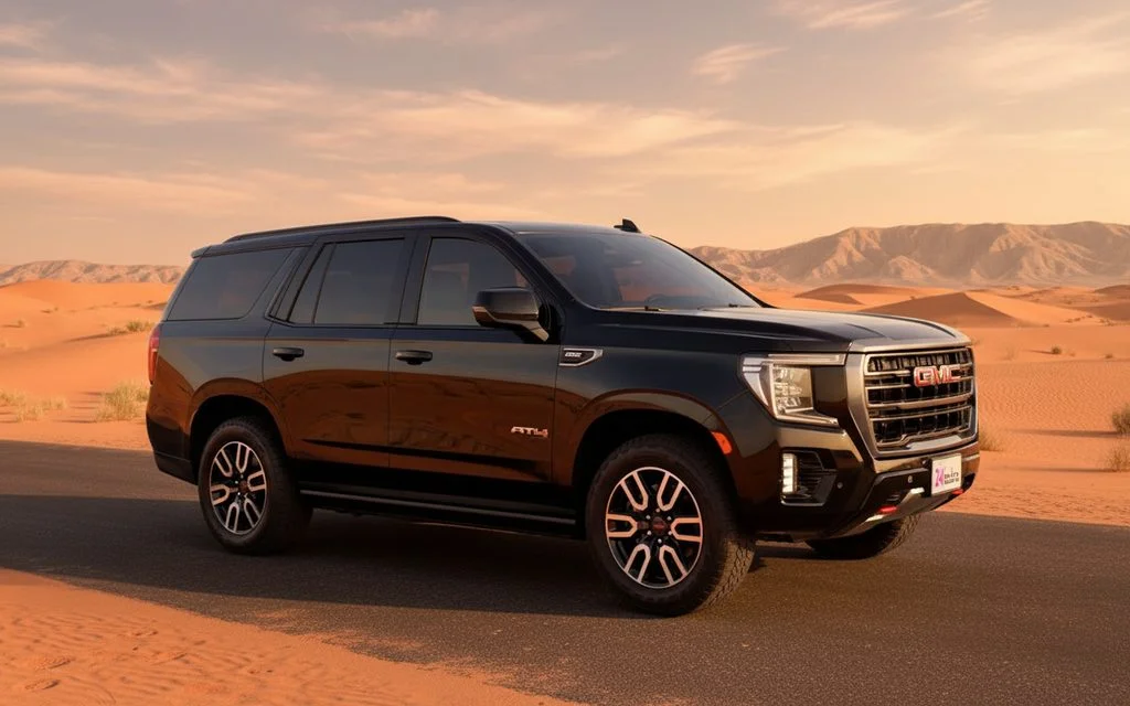 Gmc Yukon 2024 Black side profile