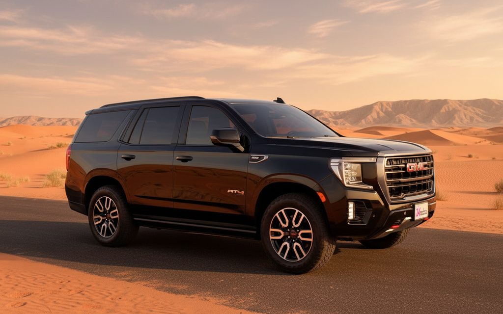 Gmc Yukon 2024 Black side profile