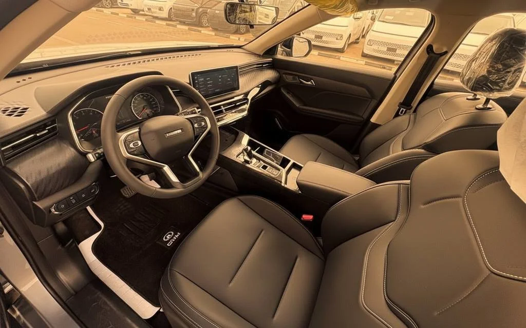 Haval Jolion 2025 interior view showing trim