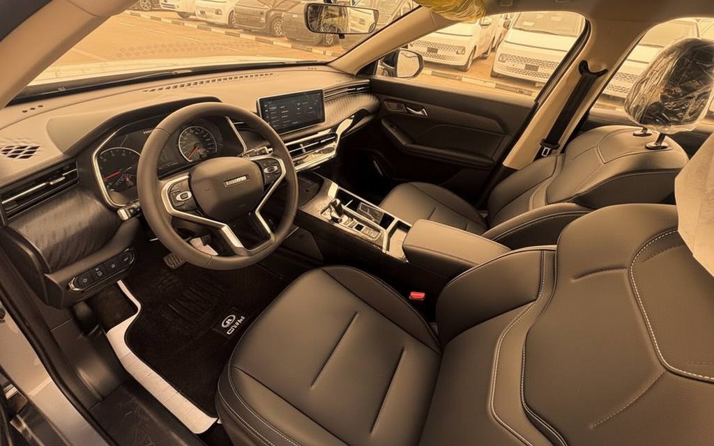 Haval Jolion 2025 interior view showing trim