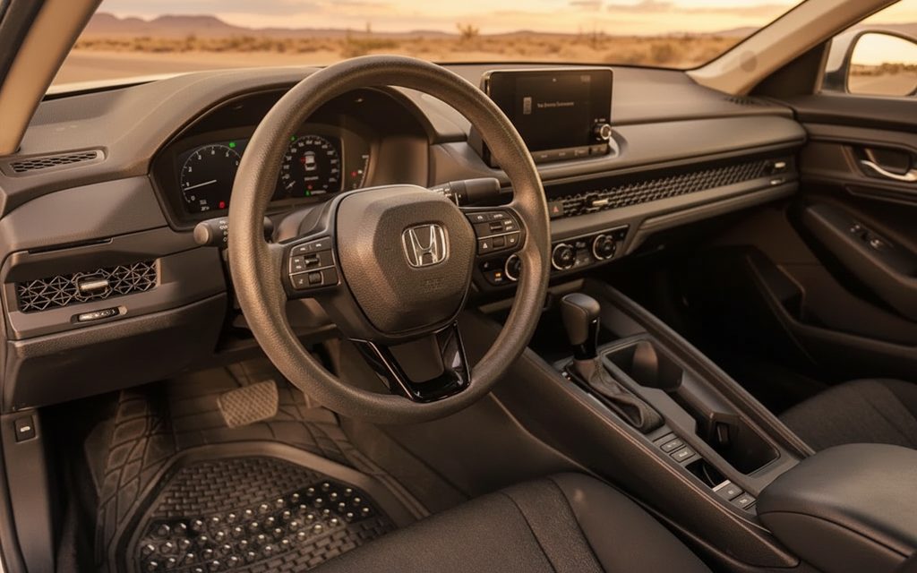 Honda Accord 2023 interior view showing trim