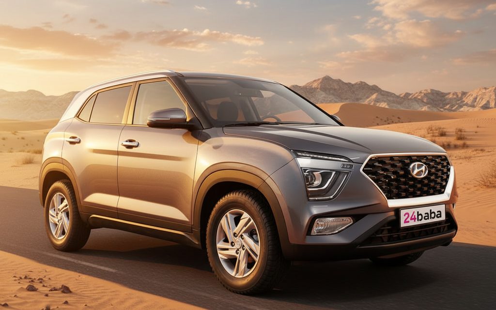 Hyundai Creta 2022 Grey side profile